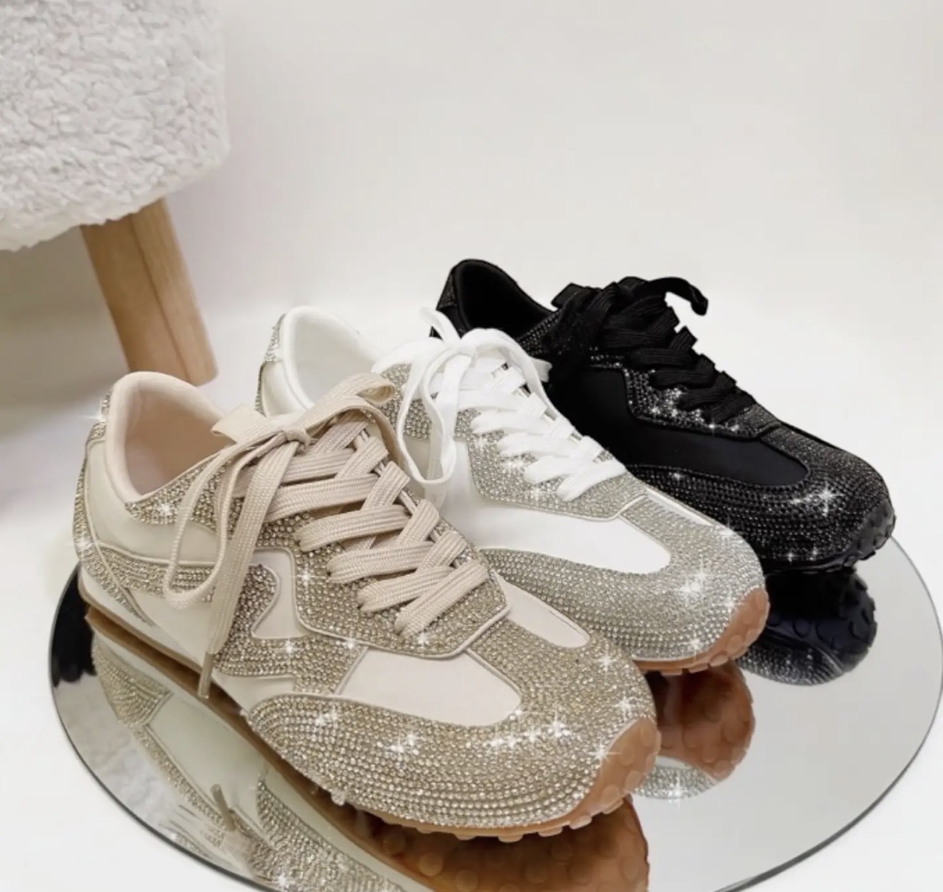 Rhinestone Sneakers